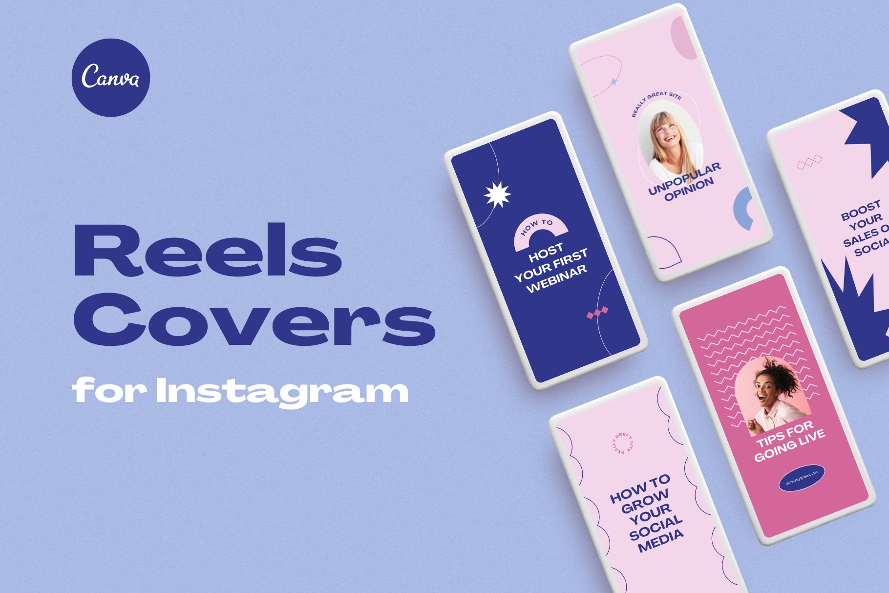 Reels Covers for Instagram cover image.