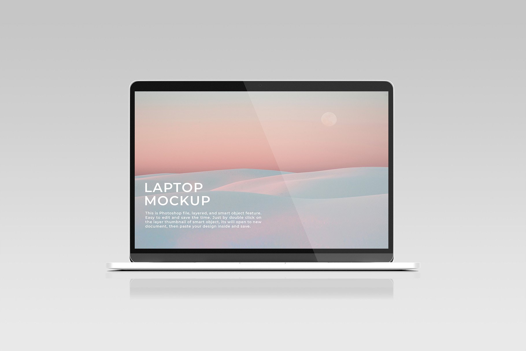 MacBook Pro Mockup preview image.