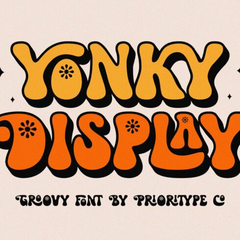 Yonky Display Font cover image.