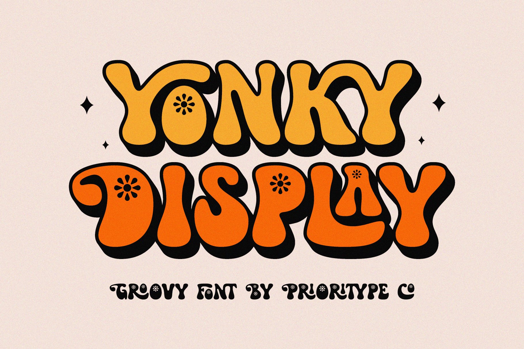 Yonky Display Font cover image.