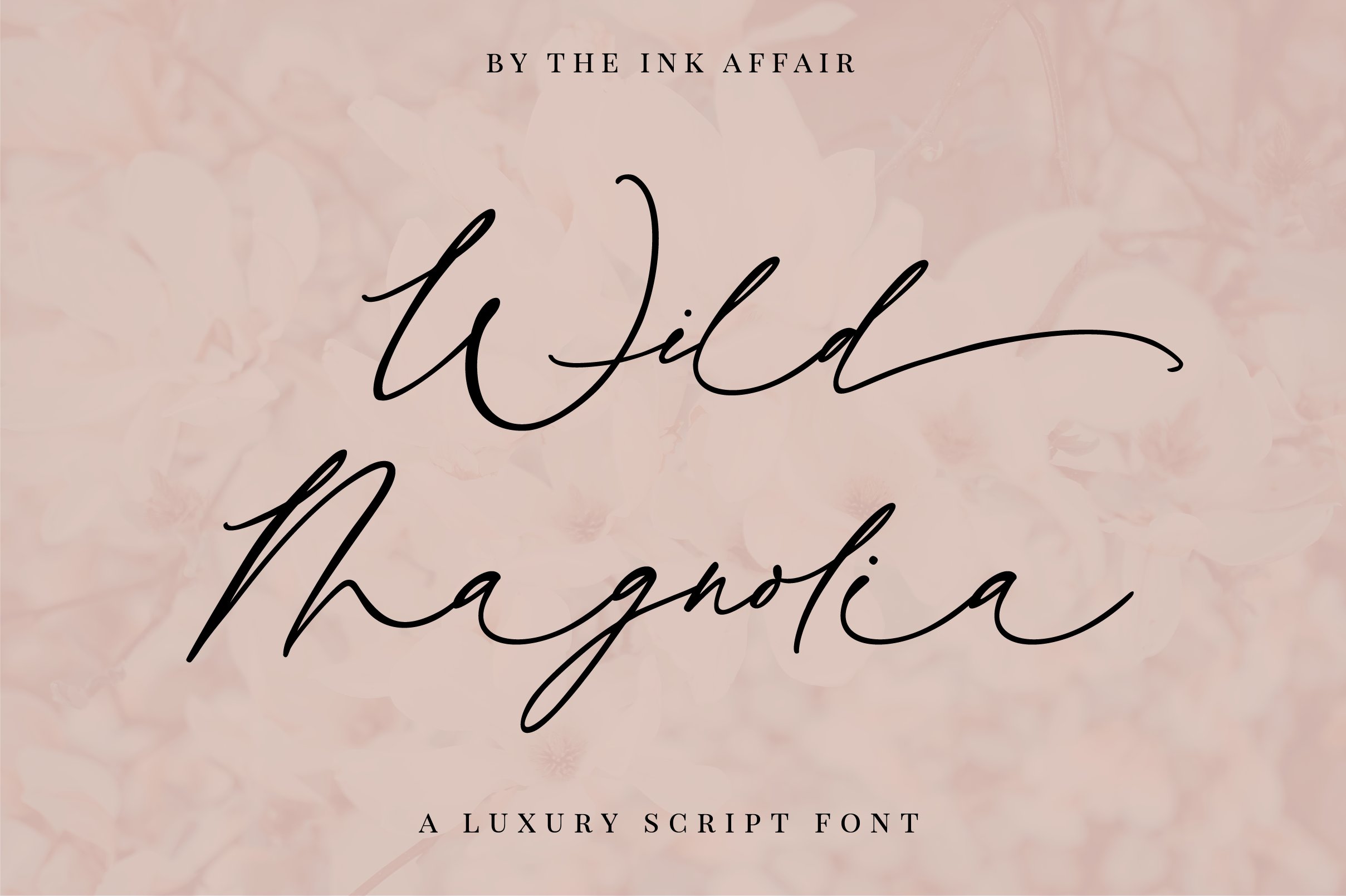 Wild Magnolia Luxury Script cover image.