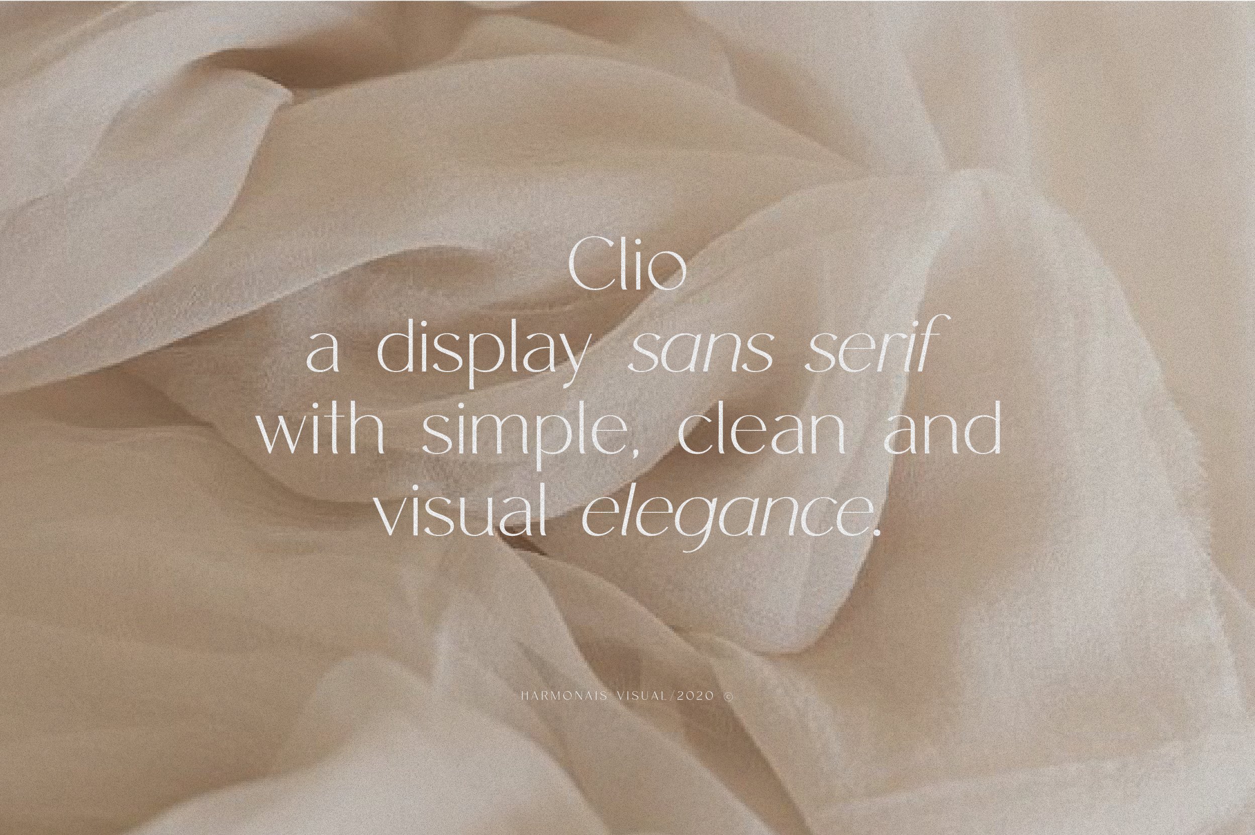 Clio - Clean Display Sans preview image.