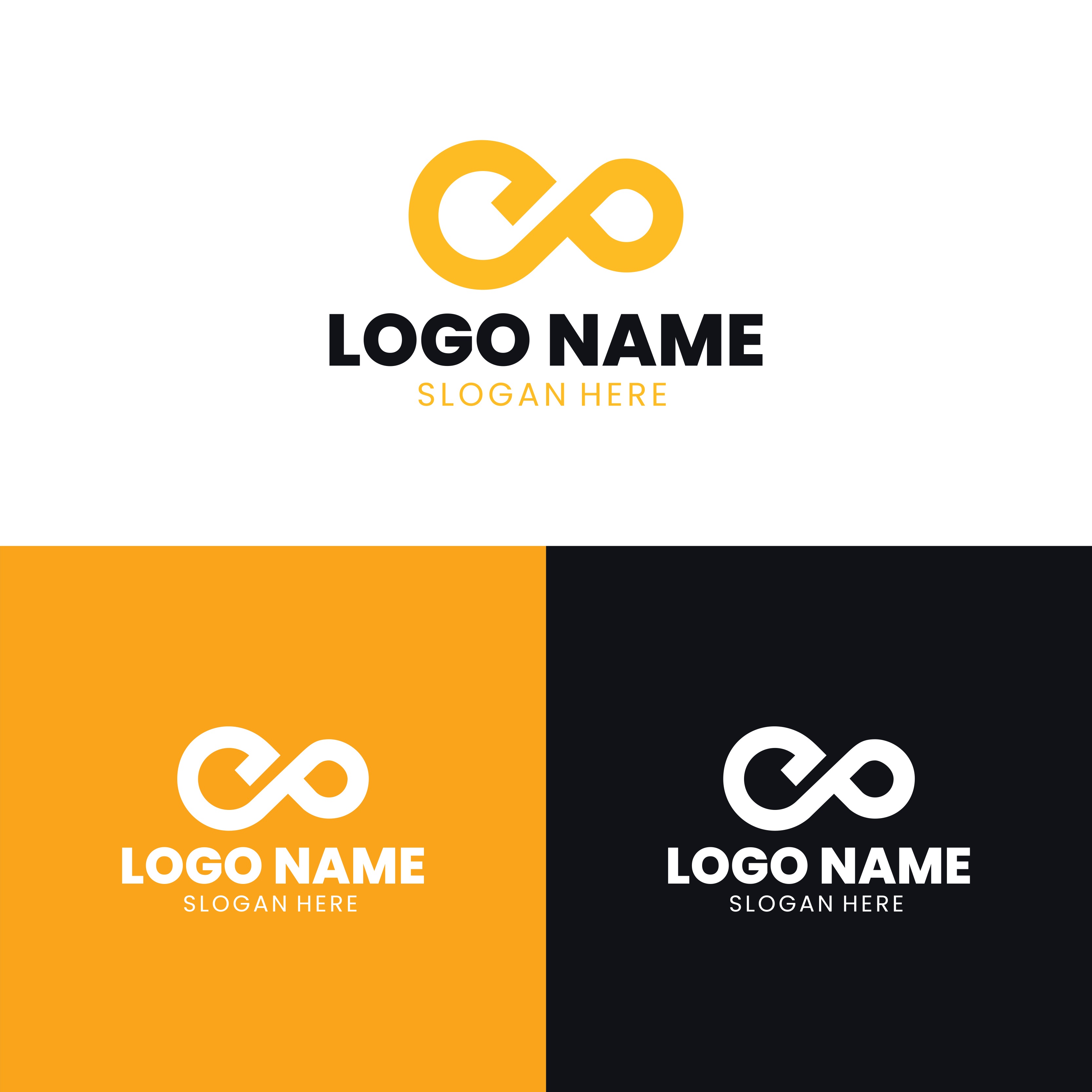 Vector branding identity corporate vector logo g design preview image.