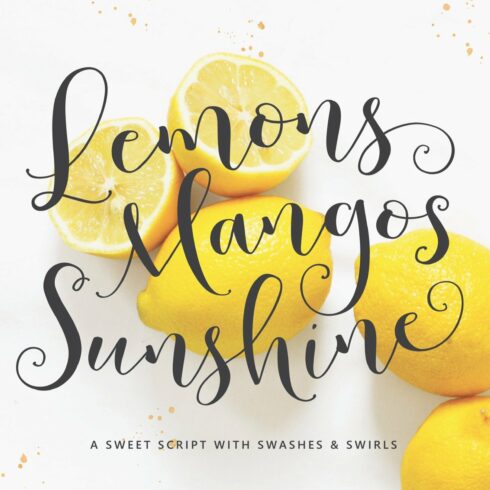 Lemons Mangos Sunshine cover image.