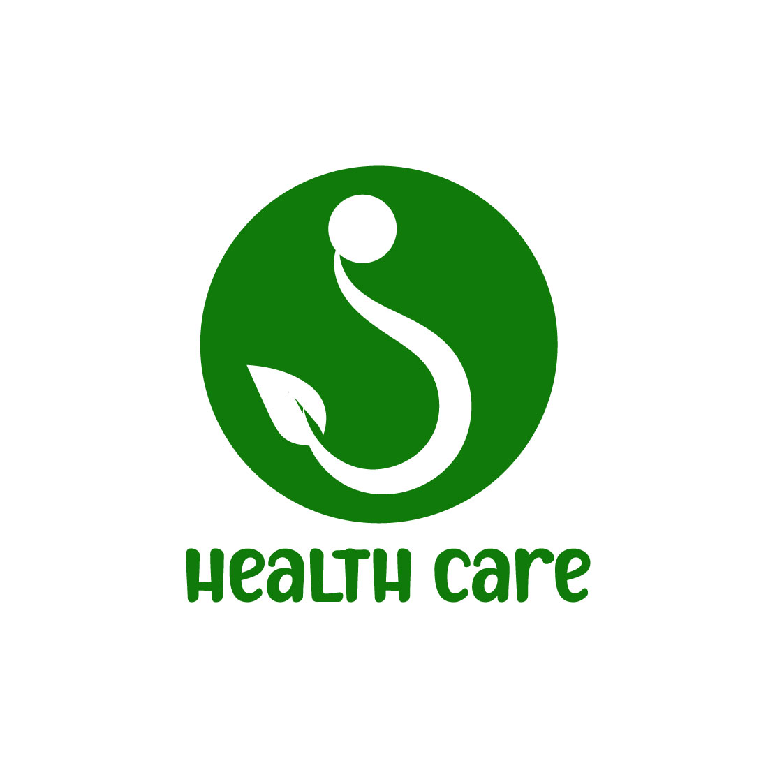 Free wellness Logo preview image.