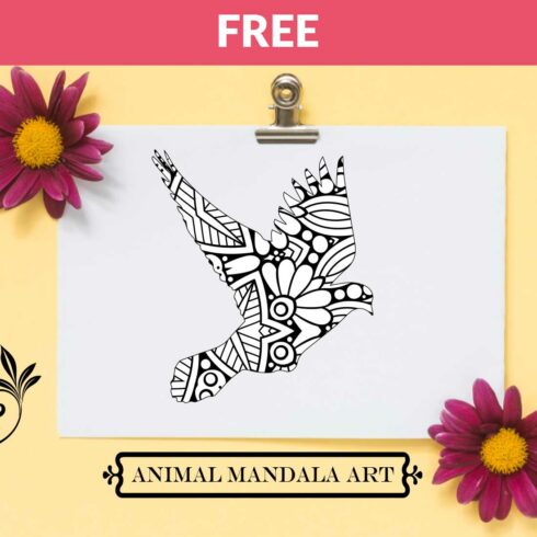 Animal Mandala Boho Style SVG cover image.