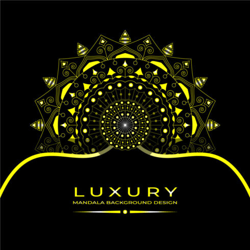 02 Luxury Mandala Background Design cover image.