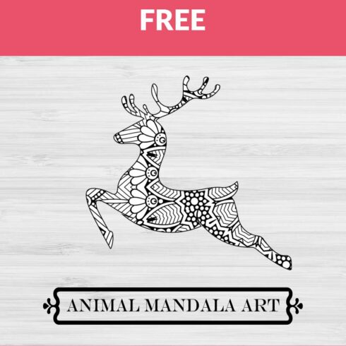 Deer Mandala, Animal Mandala cover image.