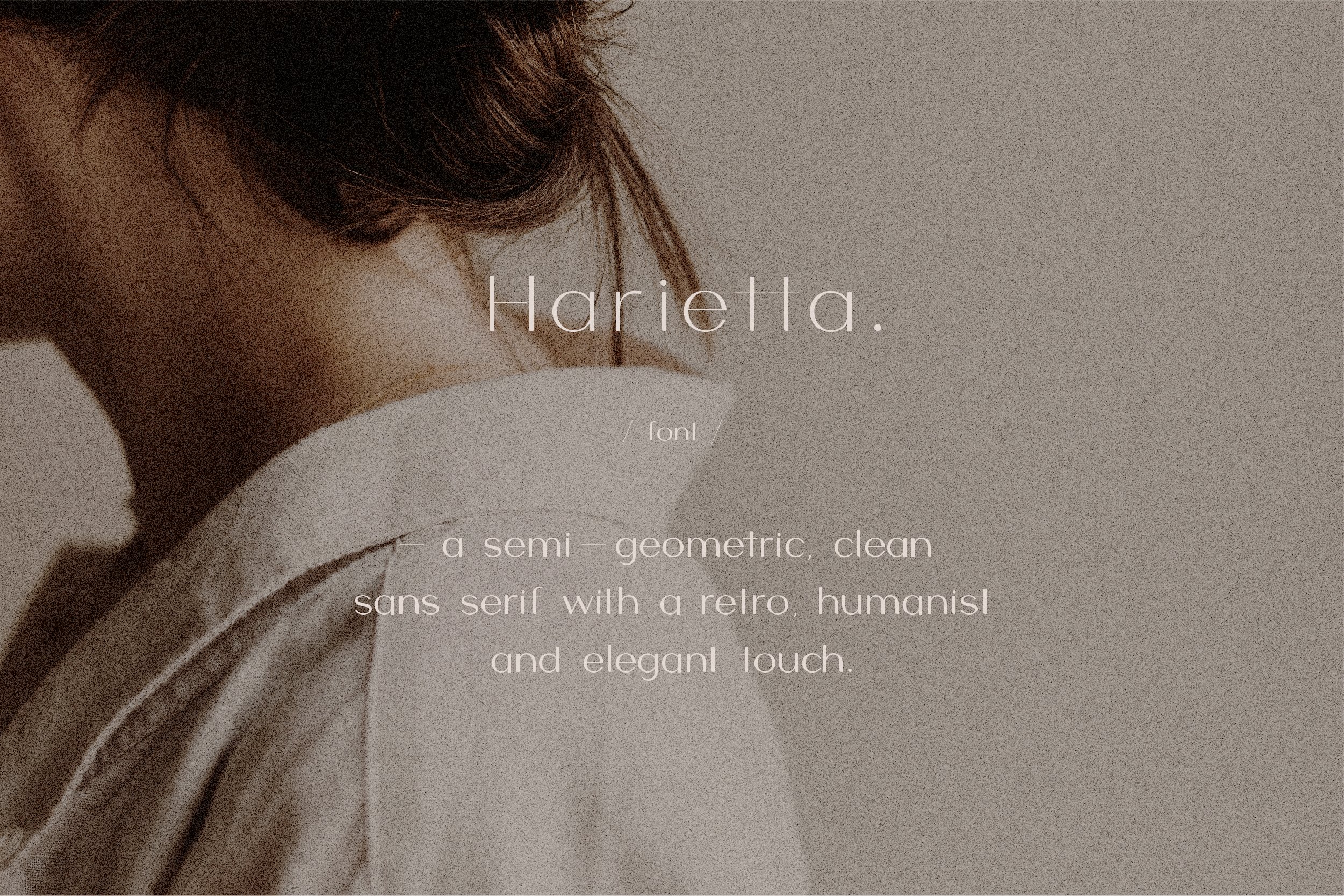 Harietta - Semi-geometric Clean Sans preview image.
