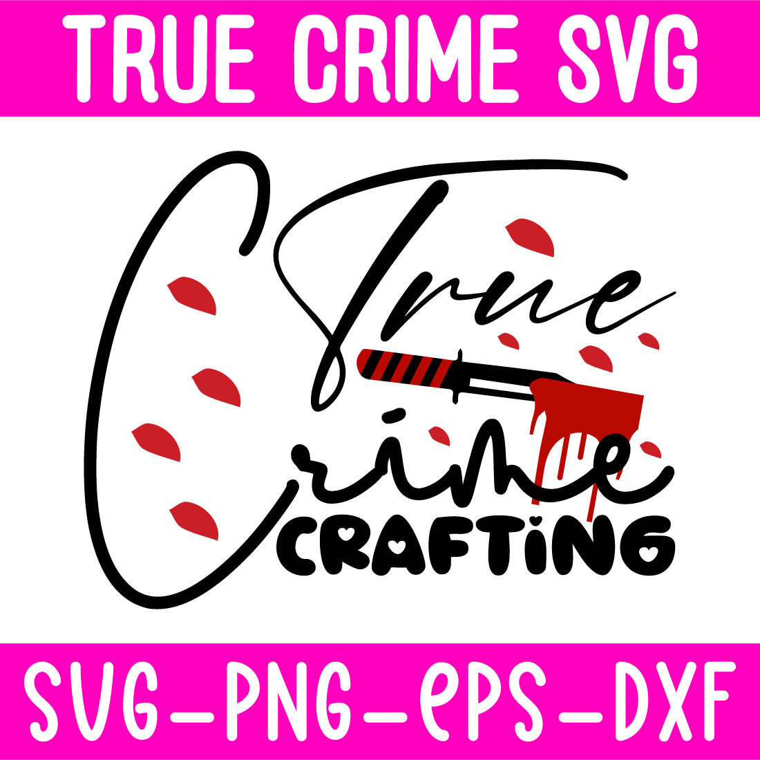 True-Crime Svg preview image.