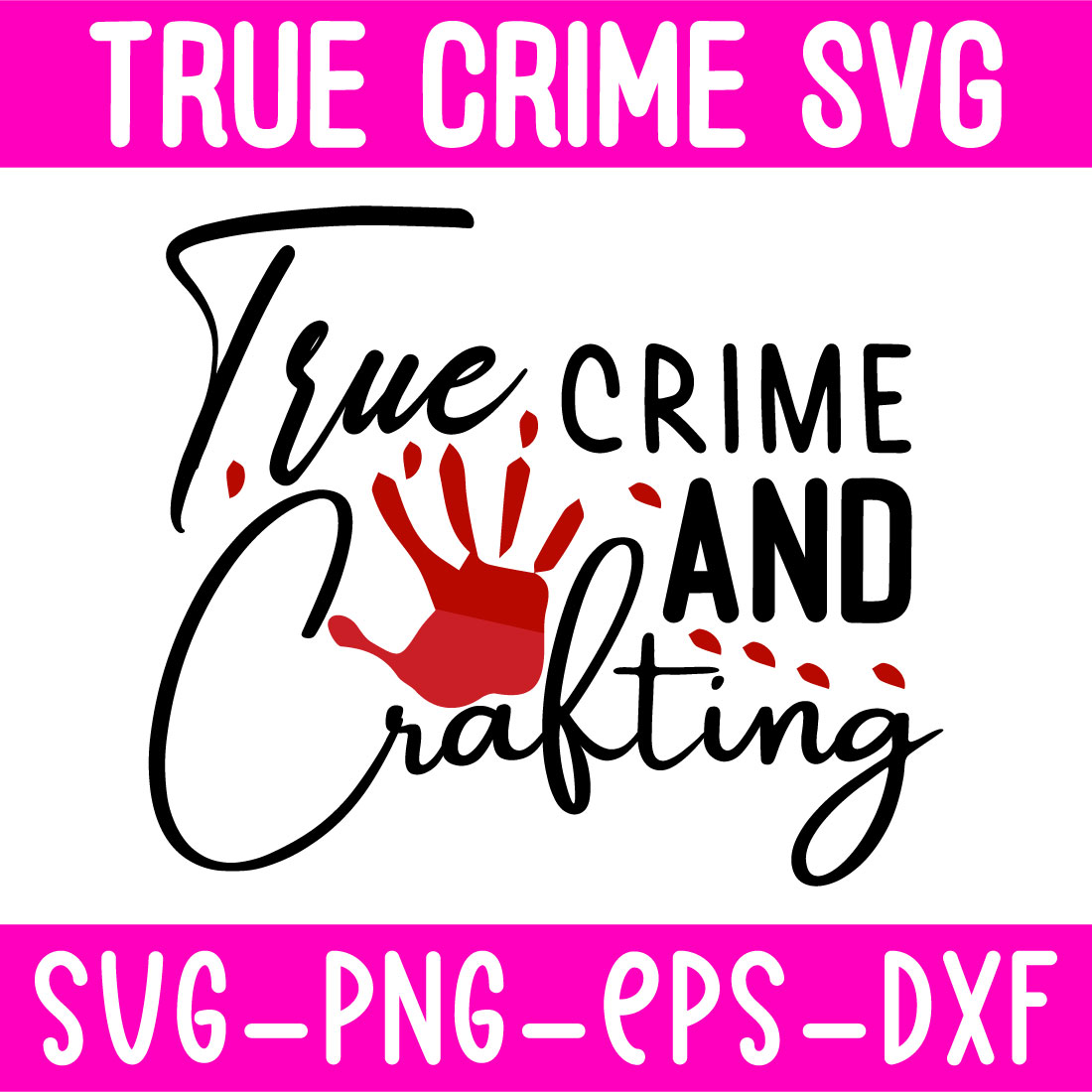 True-Crime Svg cover image.