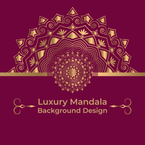 02 Luxury Mandala Background cover image.