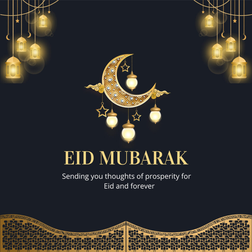 Eid Mubarak Aesthetic Social Media Editable Gold Color 3d Icons PSD ...