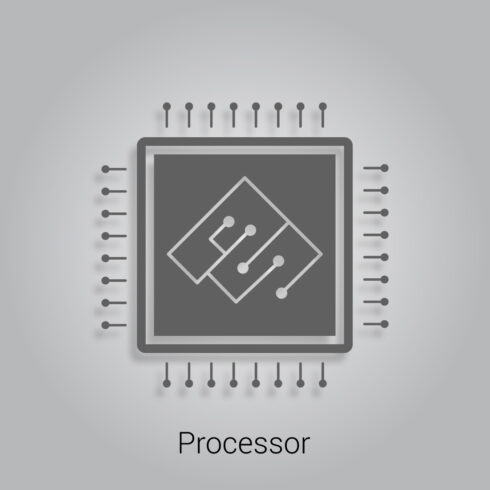 Processor logo design cover image.