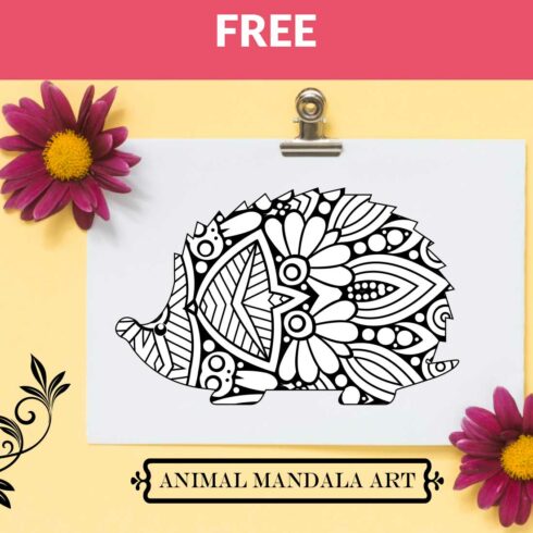 Animal Mandala Boho Style SVG cover image.