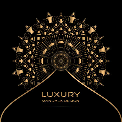02 Luxury Mandala pattern design cover image.