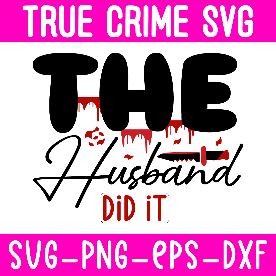 True-Crime Svg cover image.