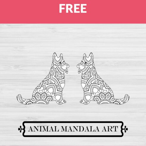 Dog Mandala, Animal Mandala cover image.