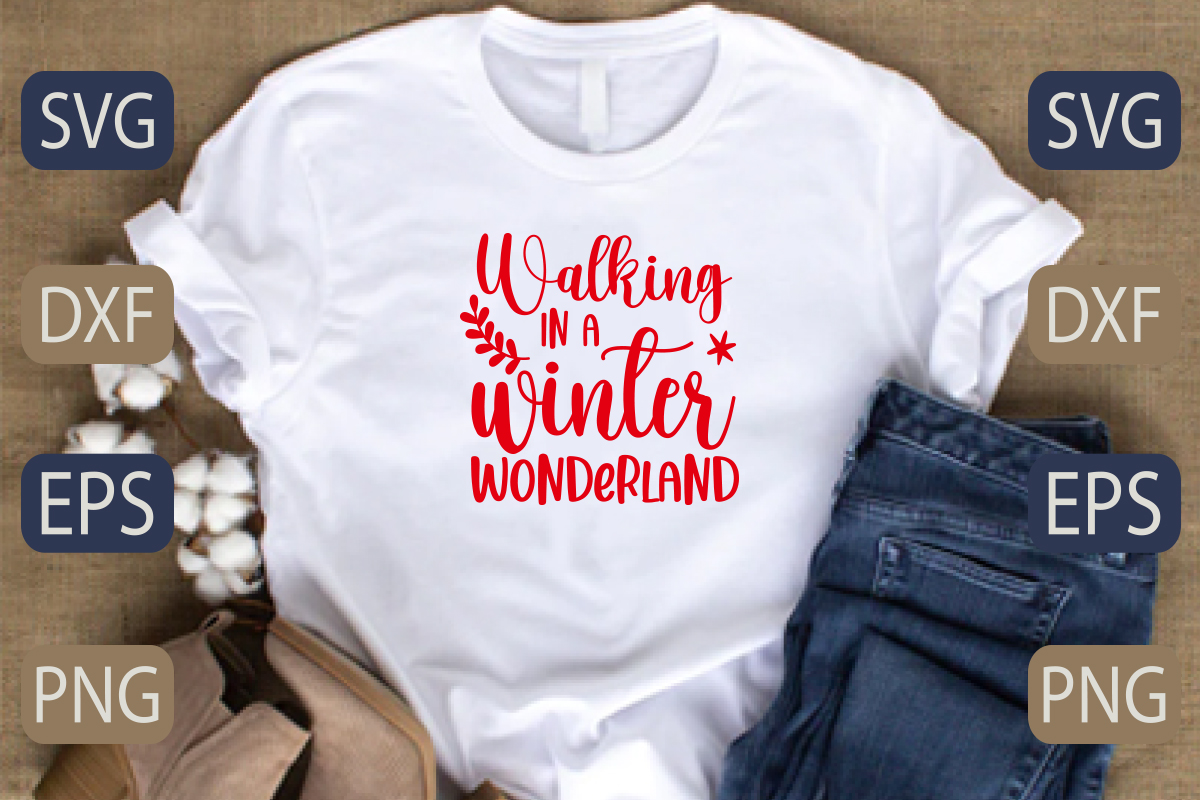T - shirt that says i'm making a winter wonderland.
