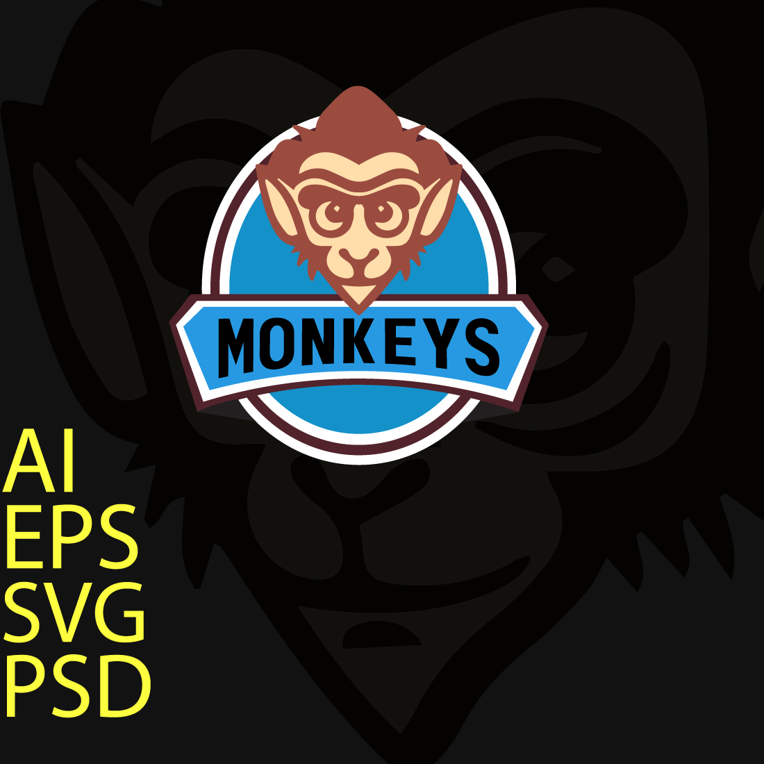 Monkey logo preview image.