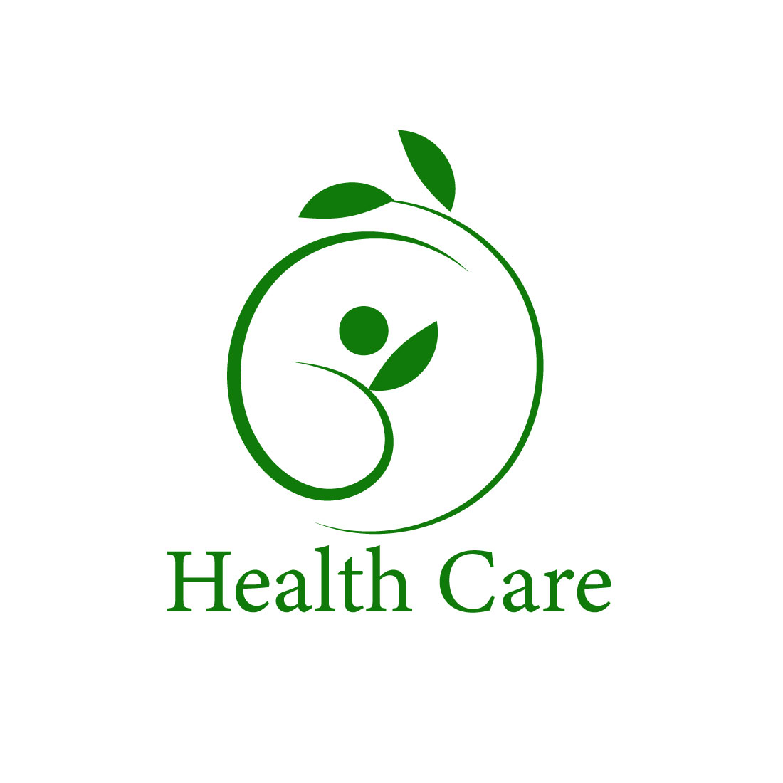 Free Health Minimalist Logo Design preview image.
