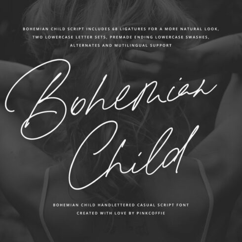 Bohemian Child | Handwritten Script cover image.