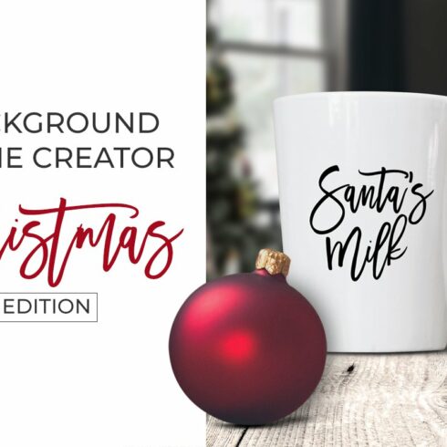 Christmas Scene Creator Backgrounds cover image.