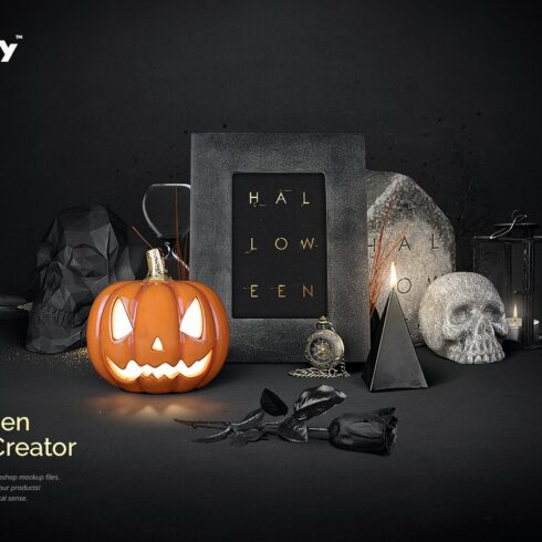 Halloween Scene Creator cover image.