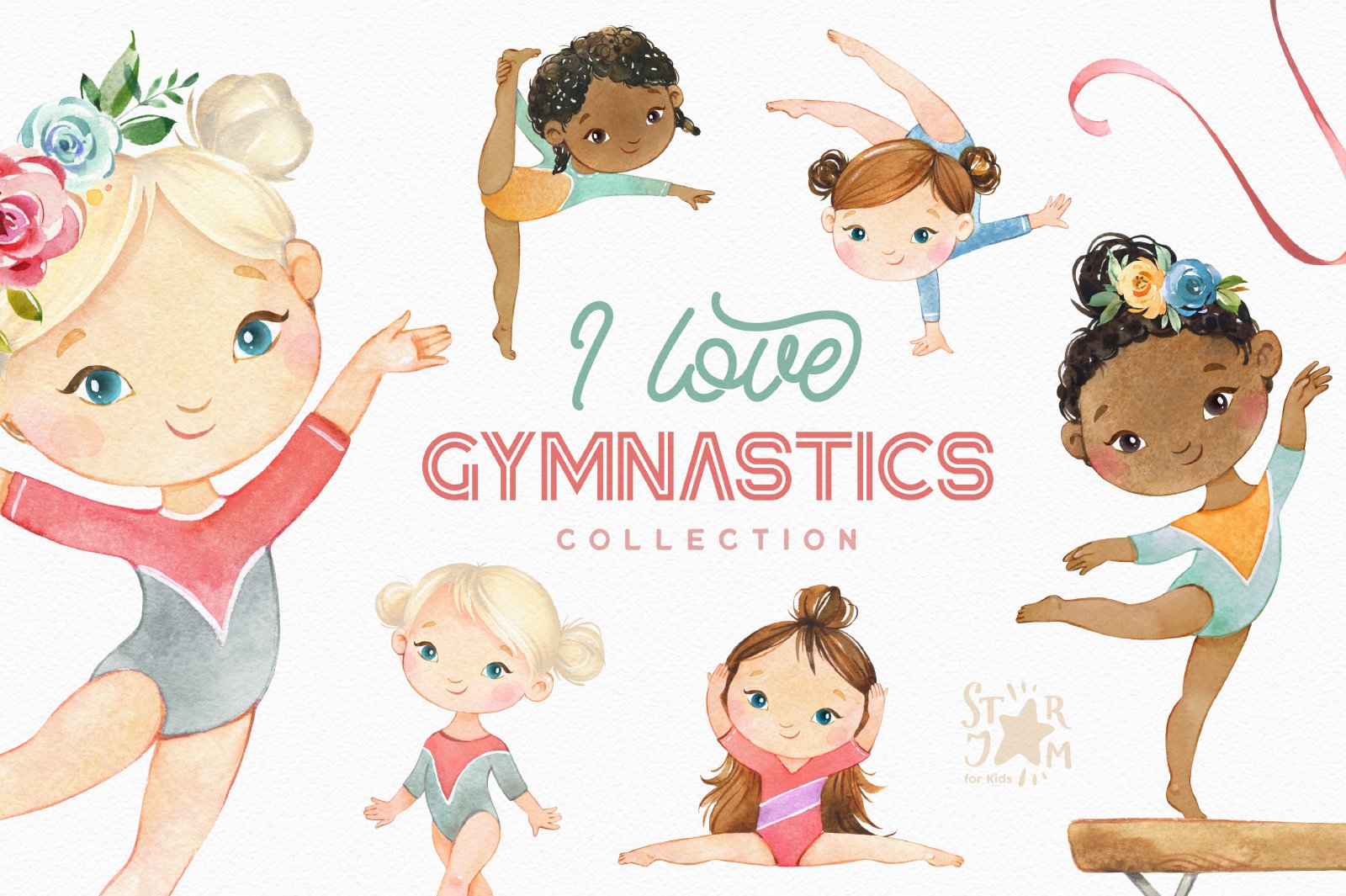 I Love Gymnastics. Sports Collection cover image.