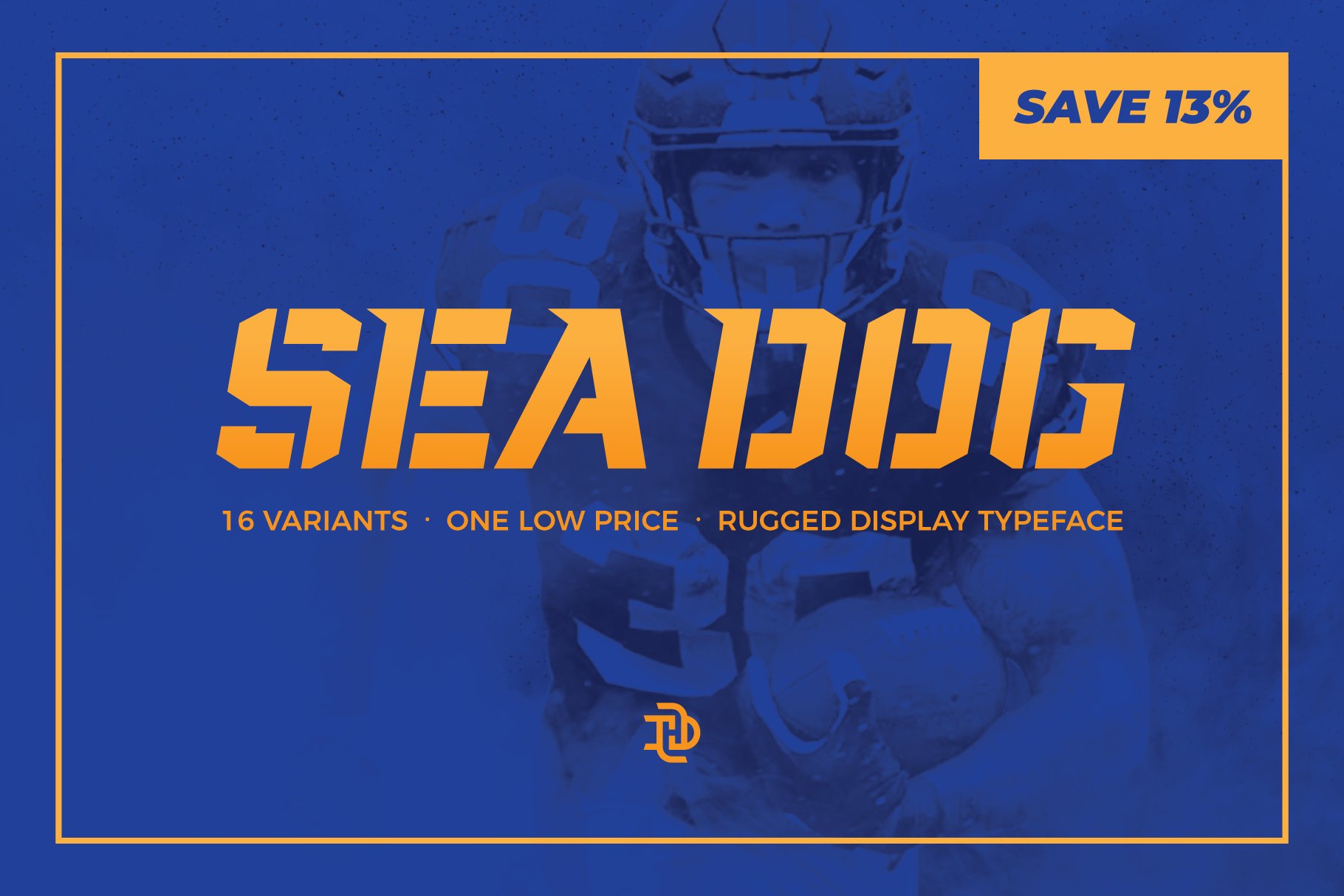 Sea Dog Bundle | Sports Display Font cover image.