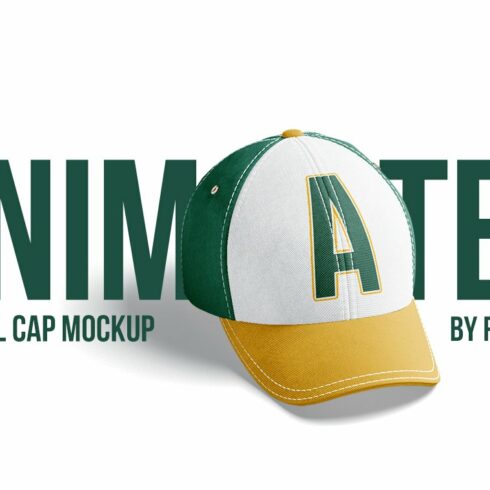 Baseball Cap Animated Mockup cover image.