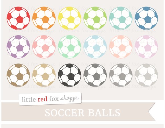 Soccer Ball Clipart cover image.