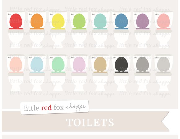 Toilet Clipart cover image.