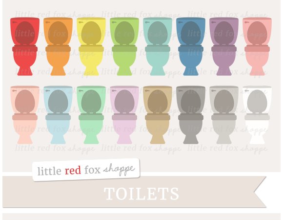 Toilet Clipart cover image.