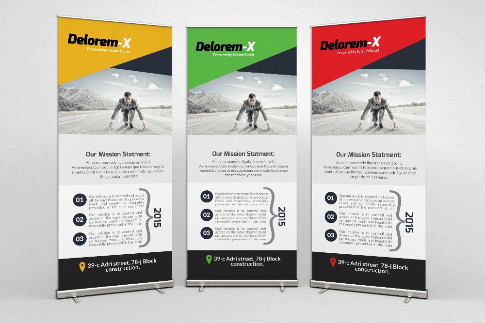 Business Roll Up Banners Templates cover image.