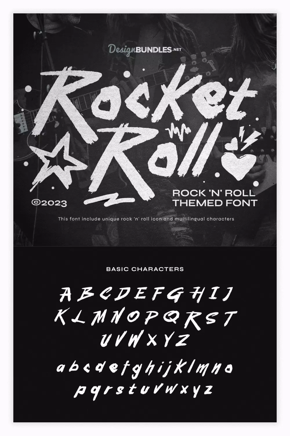 rock and roll font