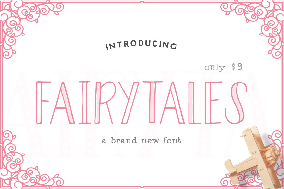 Fairytales Font (Only $9) cover image.