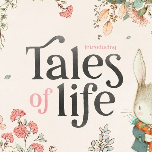 Tales of Life Font cover image.
