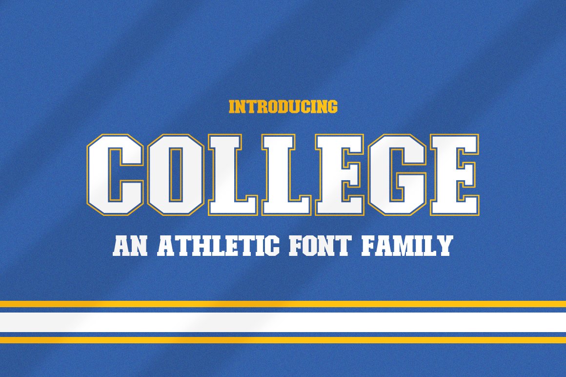 College Font Family cover image.