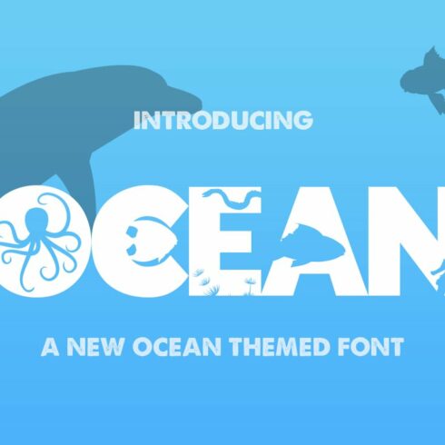 The Ocean Font cover image.