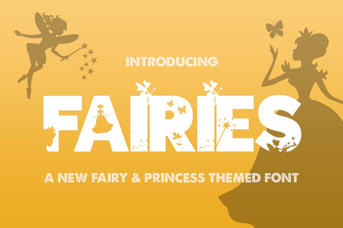 The Fairies Font cover image.