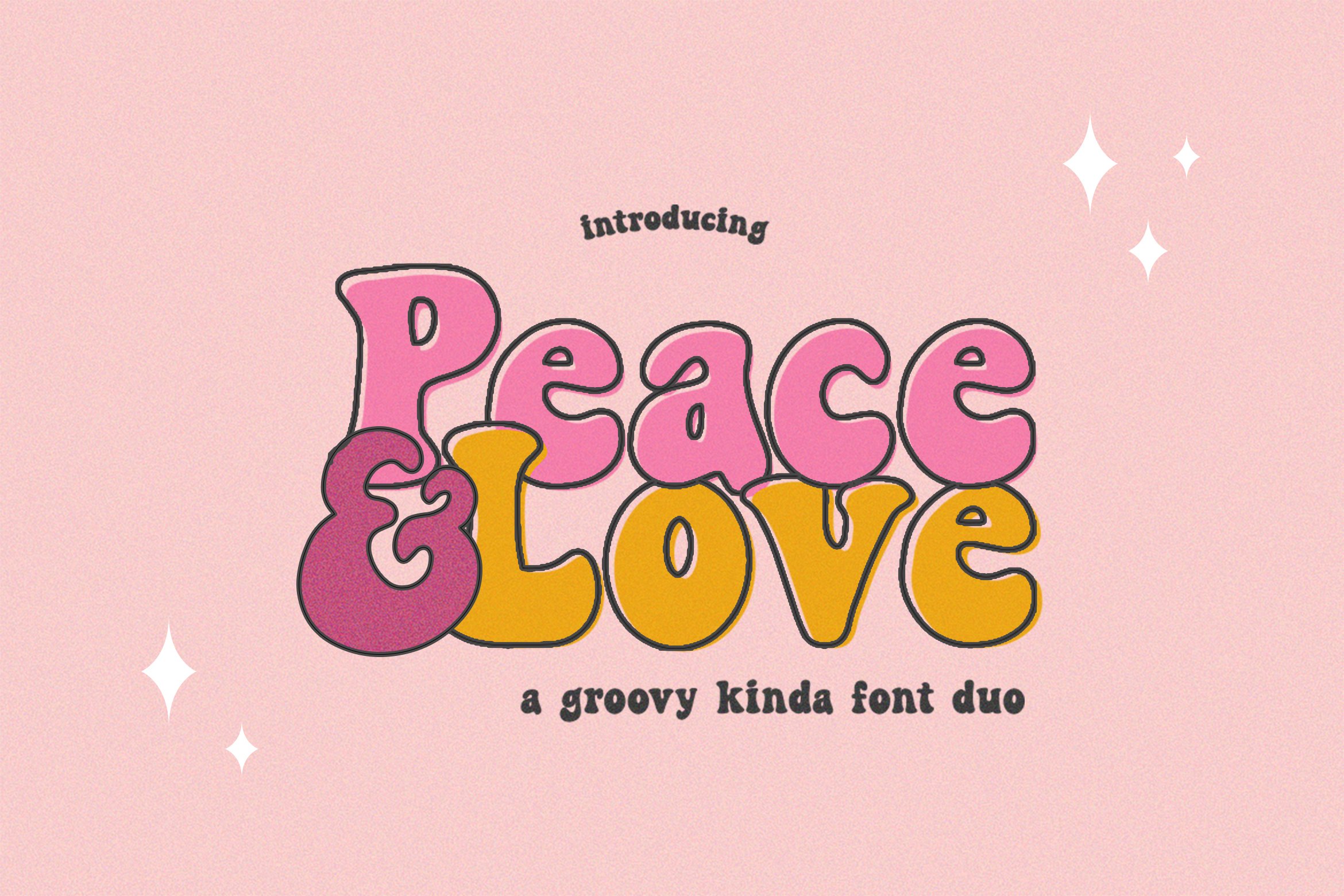 The Groovy Font Bundle (ONLY $9) preview image.