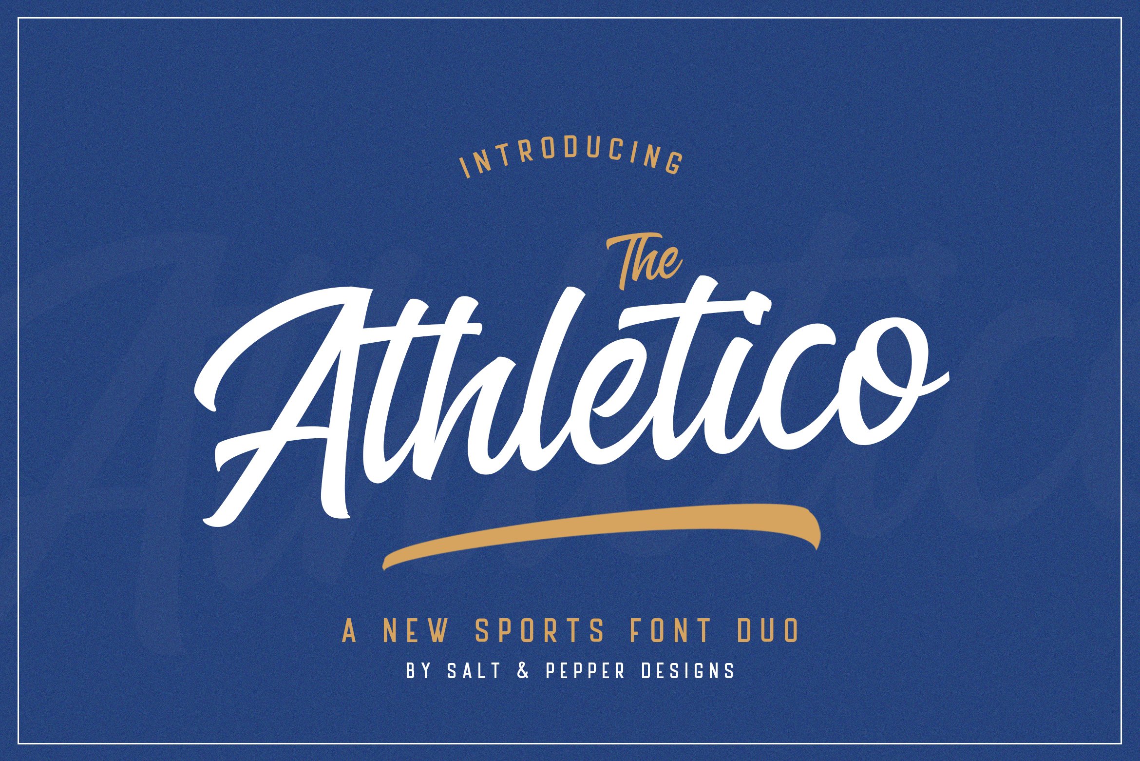 The Athletico Font Duo cover image.