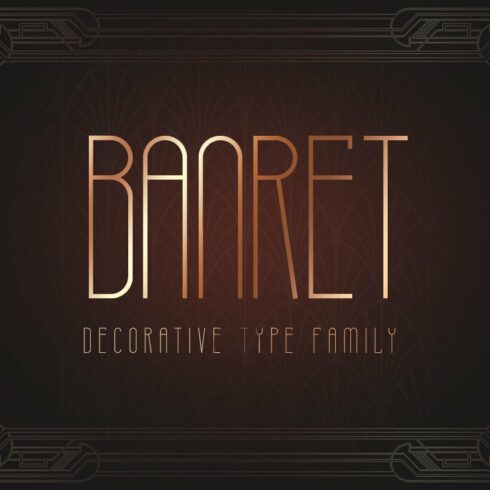 Banret. Font Family cover image.
