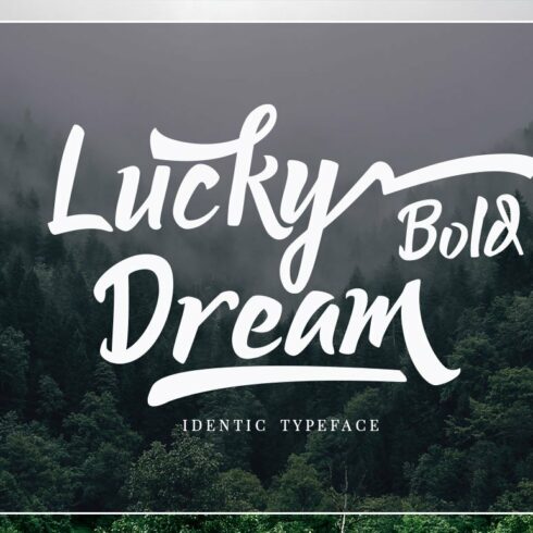 Lucky Dream Bold "Font Duo" cover image.