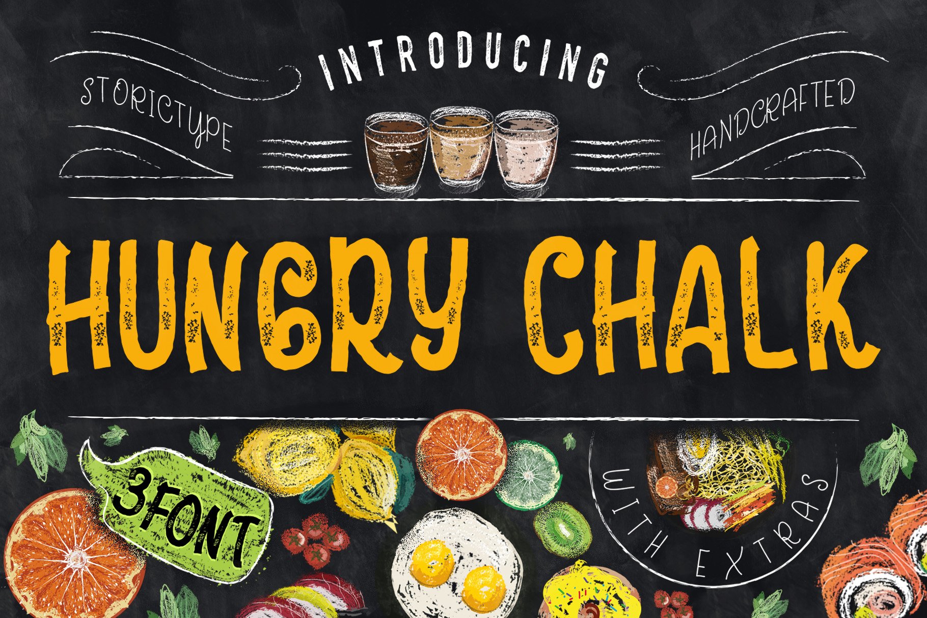 HungryChalk Typeface cover image.