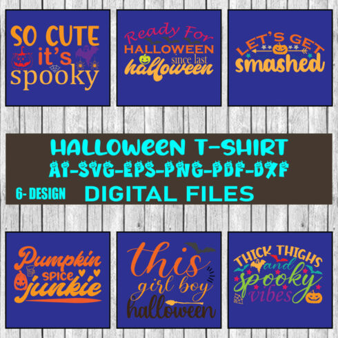 Halloween T-shirt Design Bundle Vol-10 cover image.