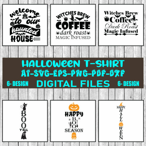 Halloween T-shirt Design Bundle Vol-13 cover image.