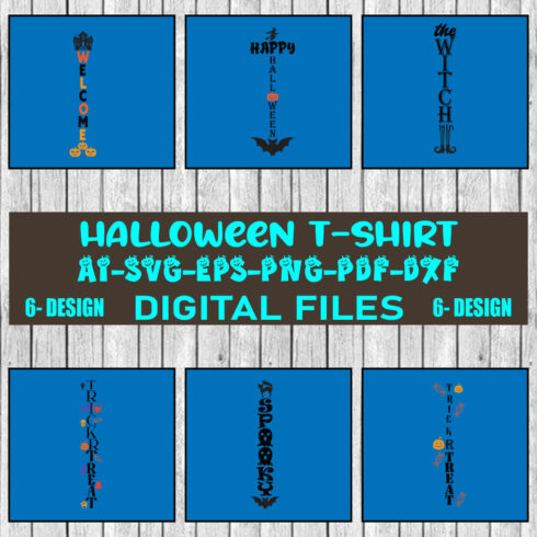 Halloween T-shirt Design Bundle Vol-14 cover image.