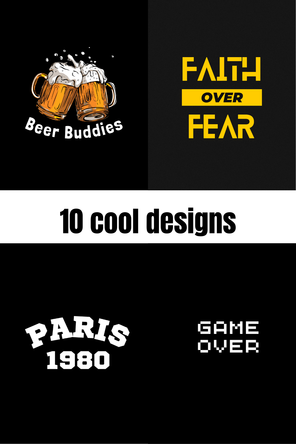 10 cool t-shirts designs Compo collection pinterest preview image.